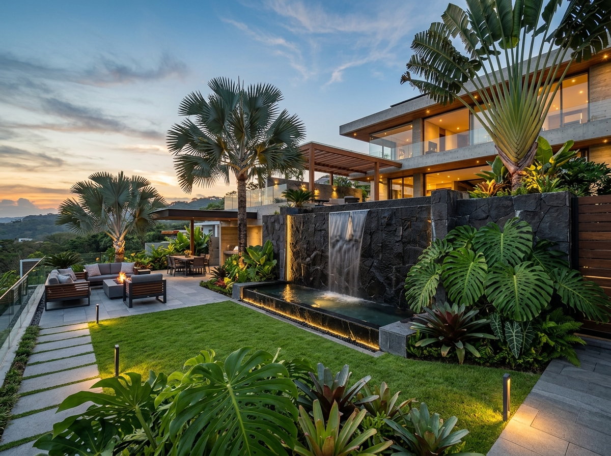 Luxury Residential Landscape Architecture Santa Elena San Salvador